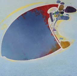 La 12esima isola - 2011 olio su tela 100x100